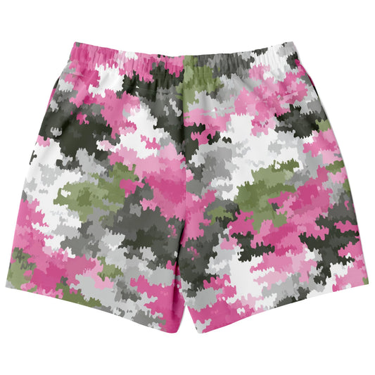 ROSE OPS CAMO Athletic Shorts - AOP