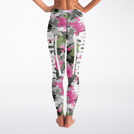Rose Ops Yoga Leggings - AOP