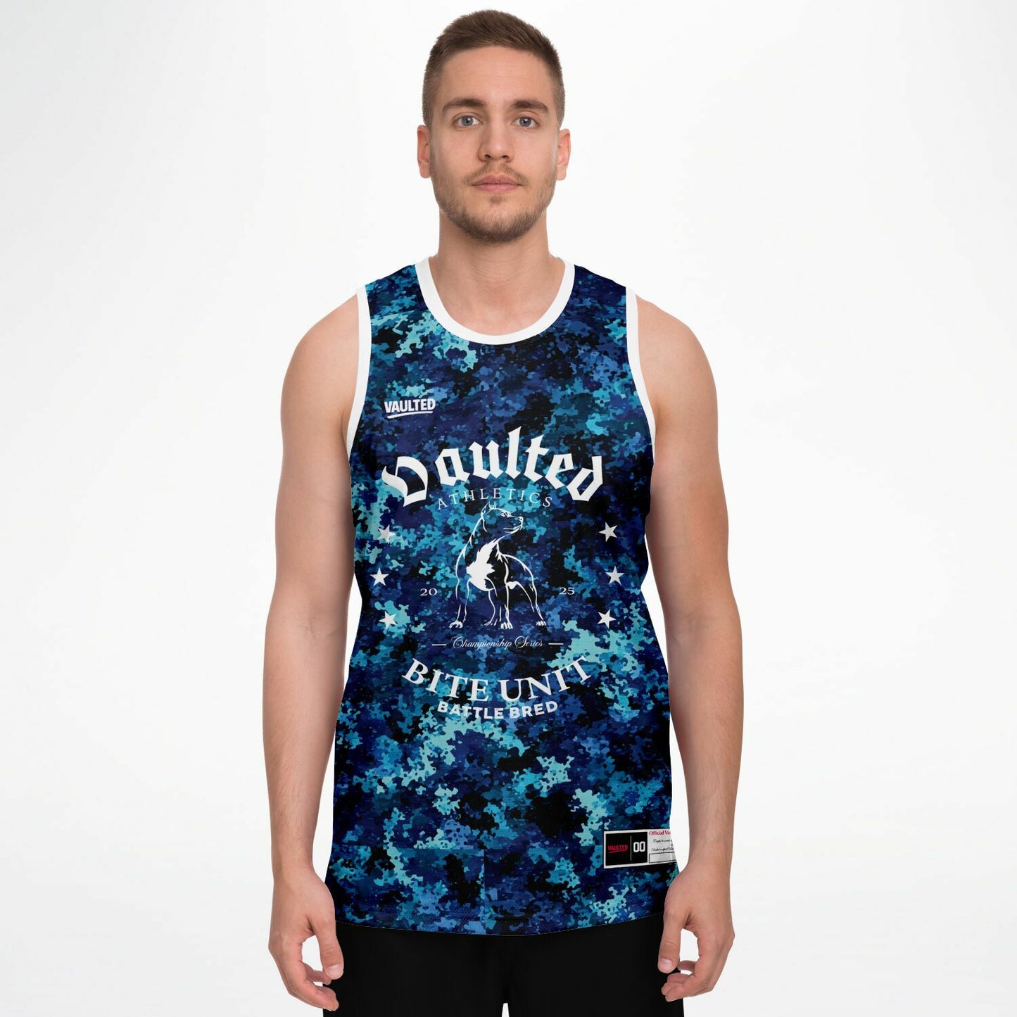 Vaulted™ Bite Unit Basketball Jersey – Bred Different