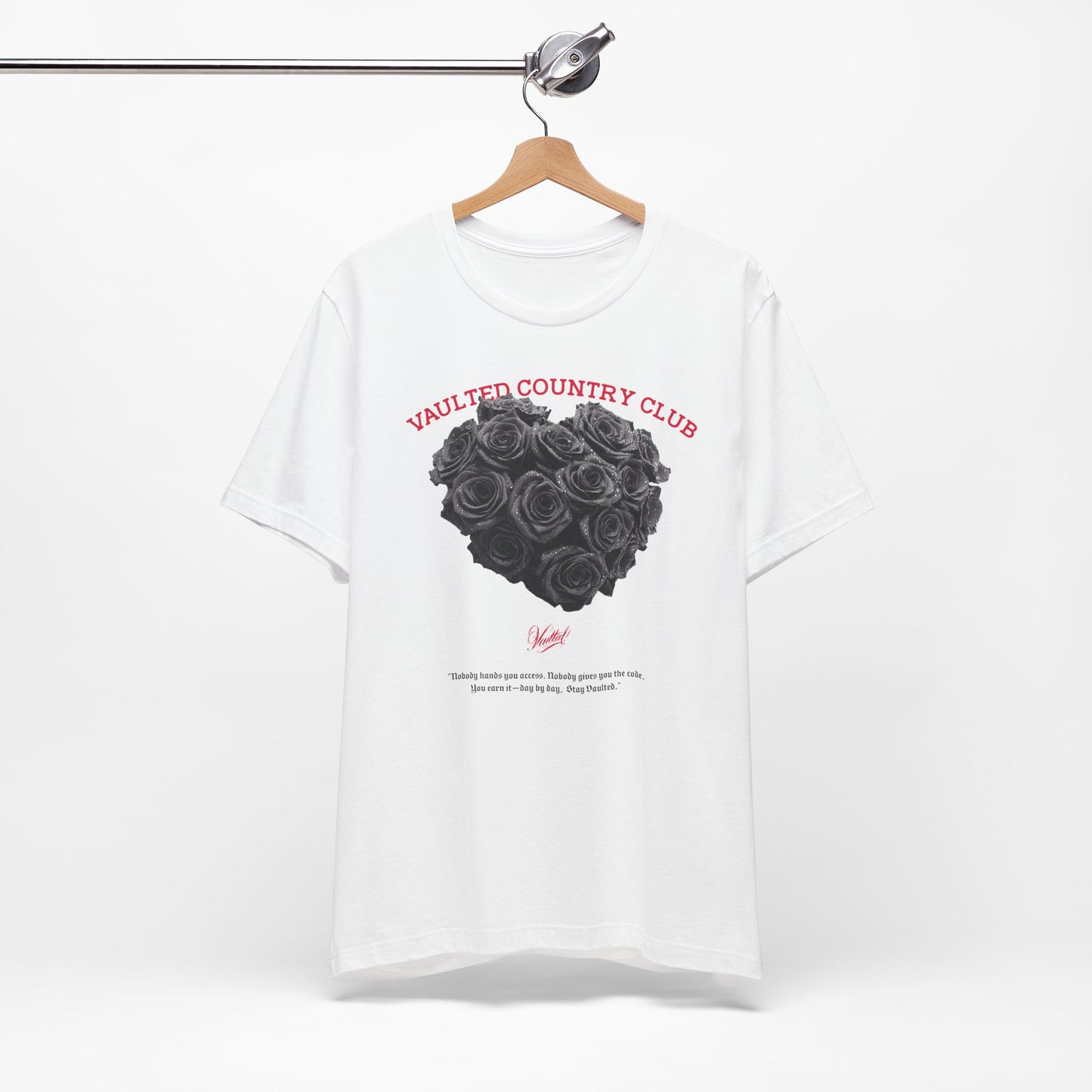 Romantic Floral Tee, Aesthetic T-Shirt for Couples, Gift for Her, Heart Design Top, Casual Wear, Valentines Day, Streetwear, Graphic Tee