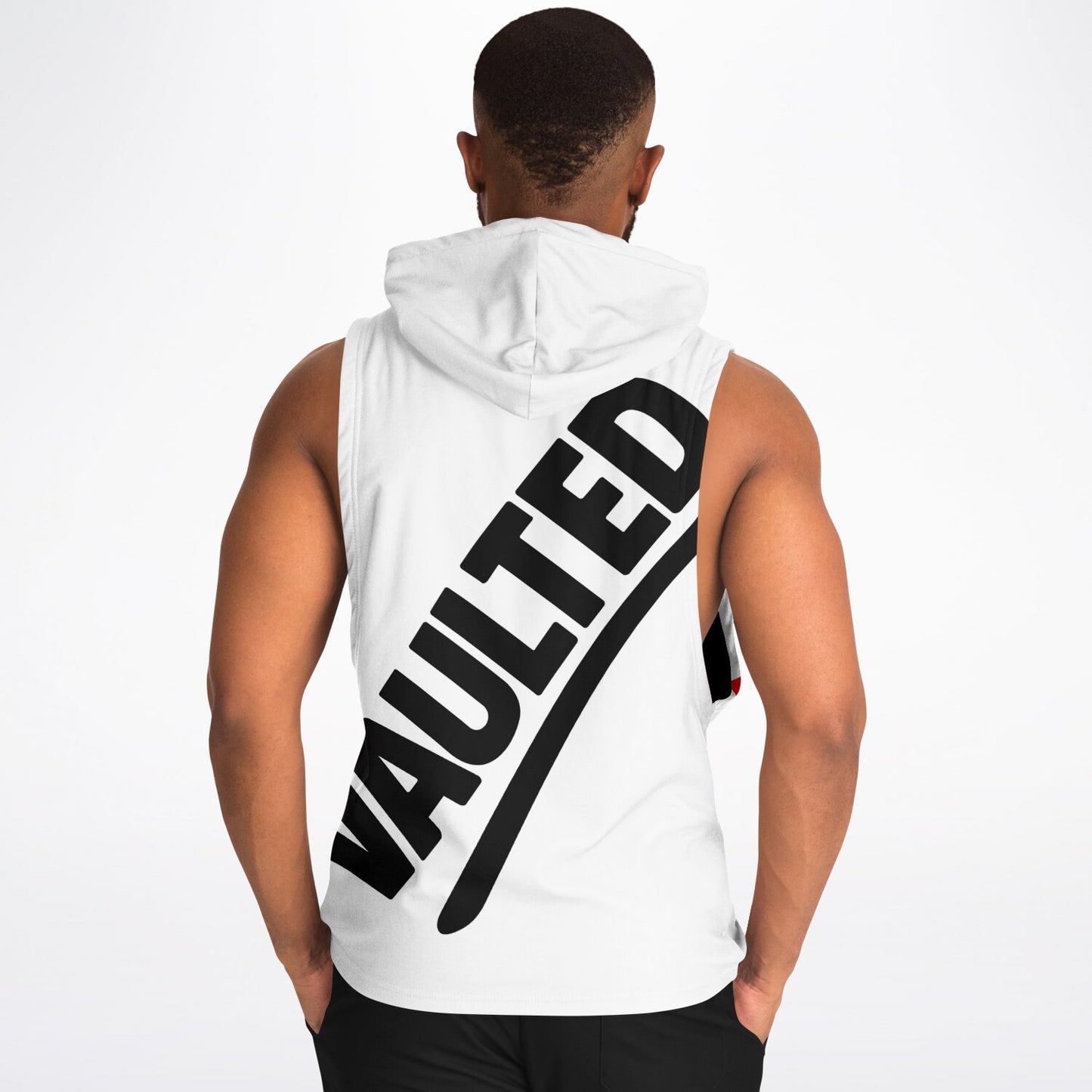 Fashion Drop Armhole Hoodie - AOP