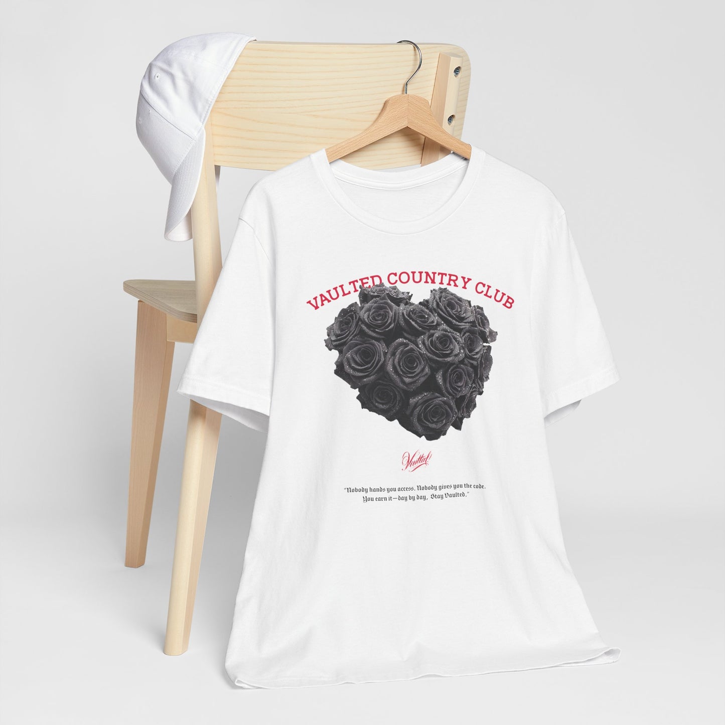 Romantic Floral Tee, Aesthetic T-Shirt for Couples, Gift for Her, Heart Design Top, Casual Wear, Valentines Day, Streetwear, Graphic Tee