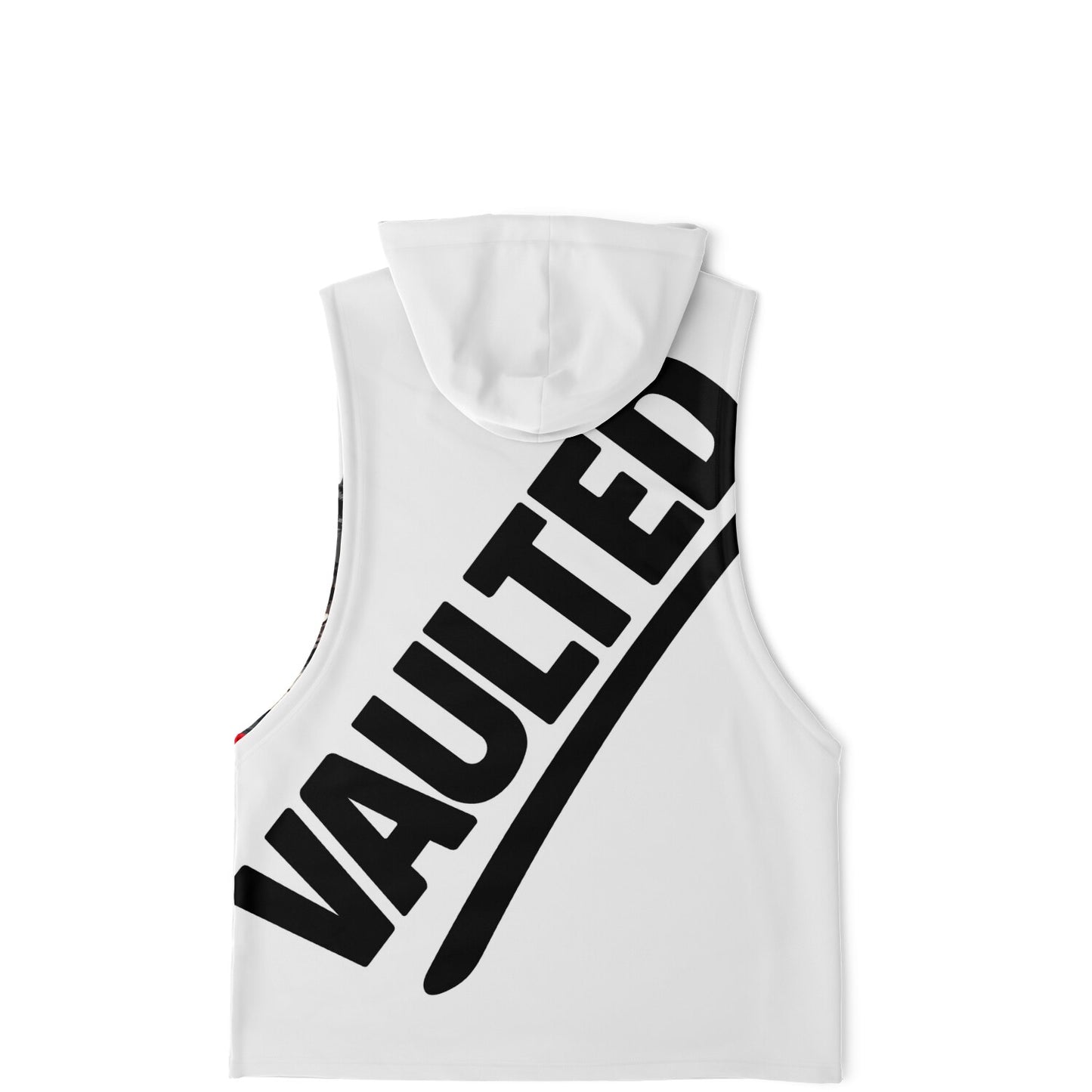 Fashion Drop Armhole Hoodie - AOP