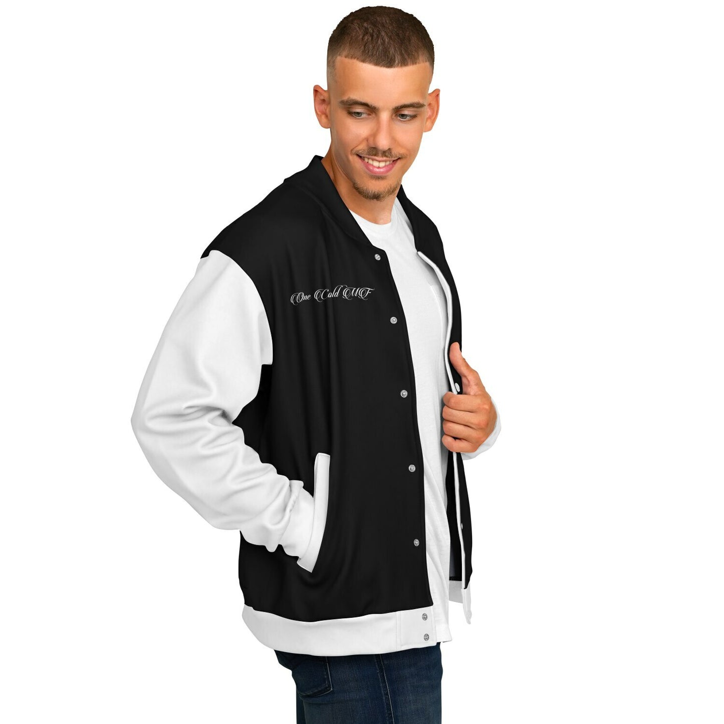 President of the Penguin States Baseball Jacket - AOP