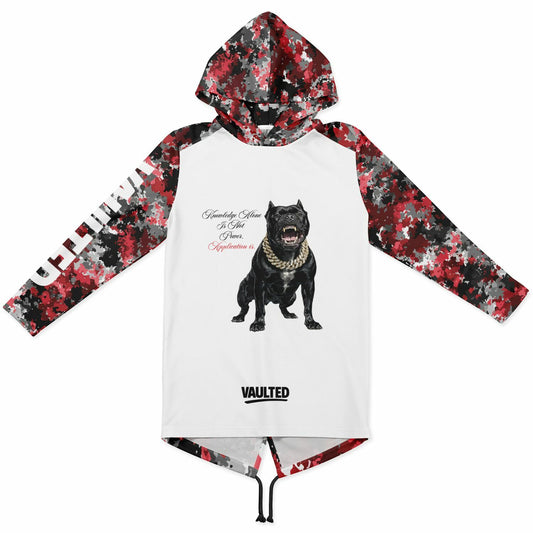 Athletic Elongated Hoodie - AOP copy