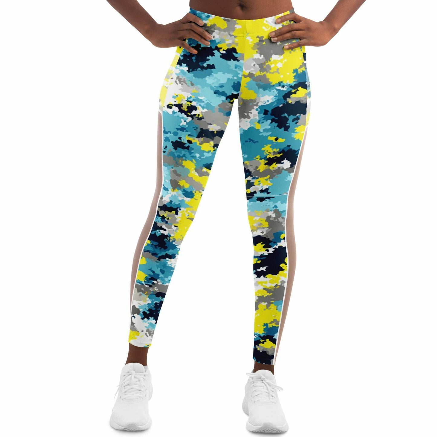 Mesh Pocket Legging - AOP