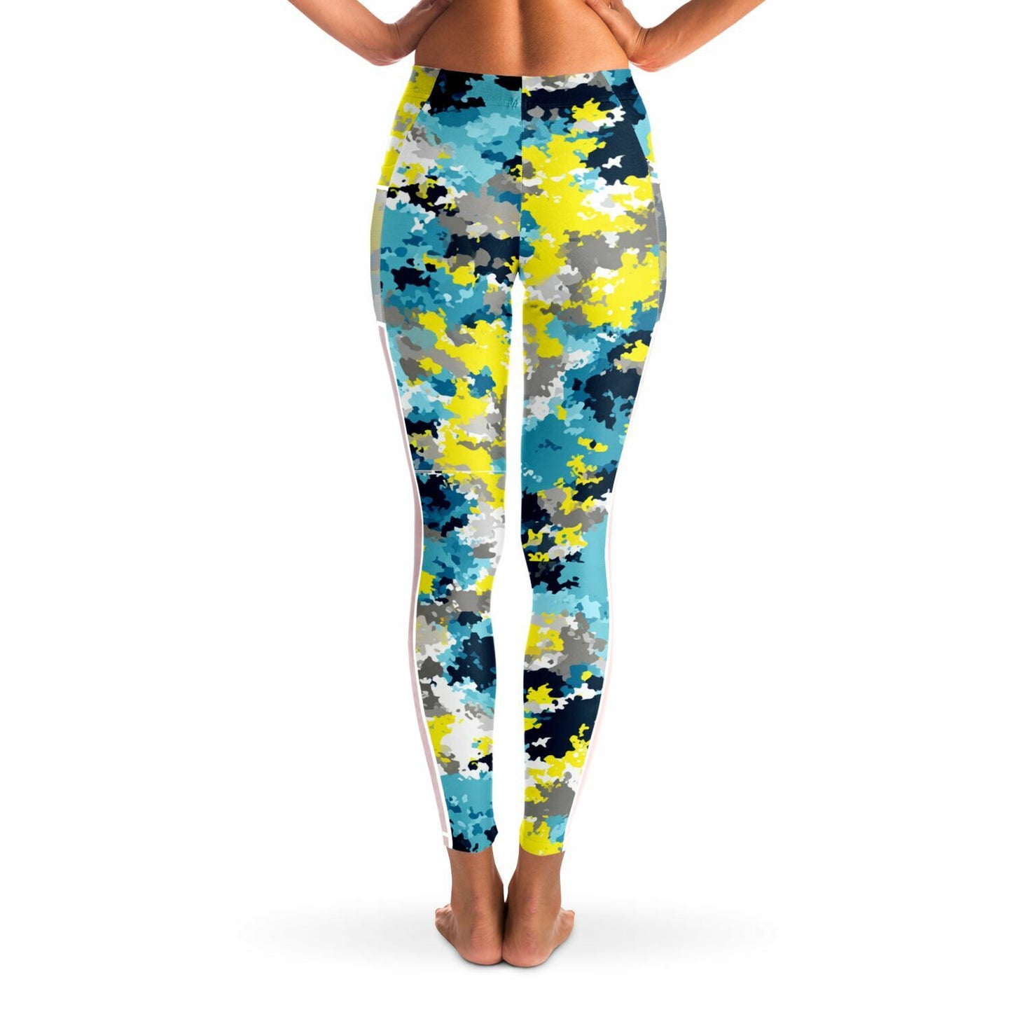 Mesh Pocket Legging - AOP