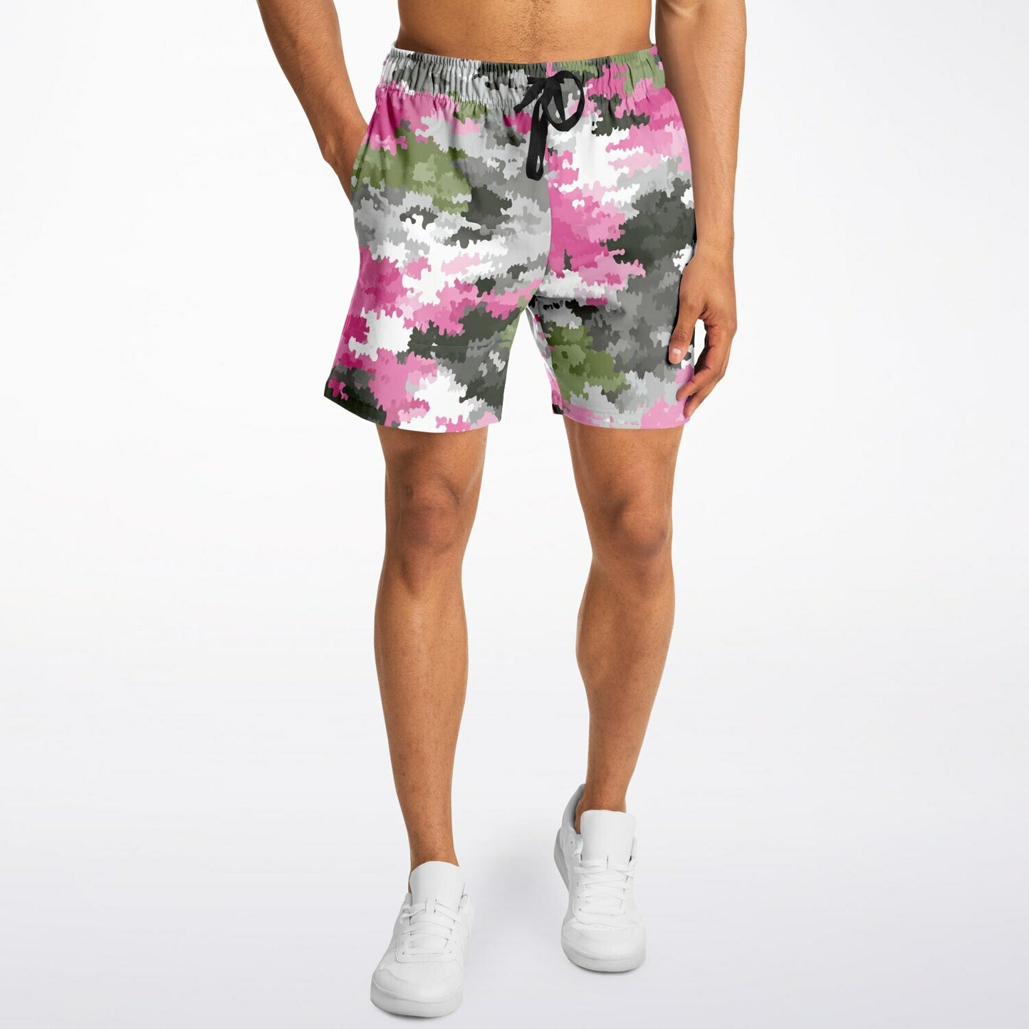 ROSE OPS CAMO Athletic Shorts - AOP