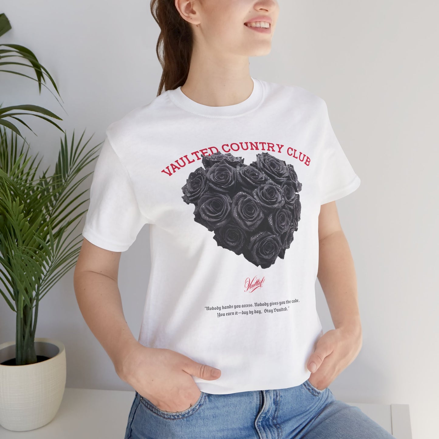Romantic Floral Tee, Aesthetic T-Shirt for Couples, Gift for Her, Heart Design Top, Casual Wear, Valentines Day, Streetwear, Graphic Tee