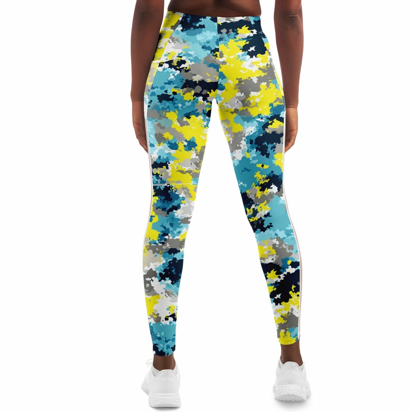 Mesh Pocket Legging - AOP