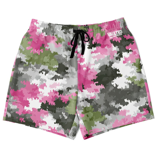 ROSE OPS CAMO Athletic Shorts - AOP