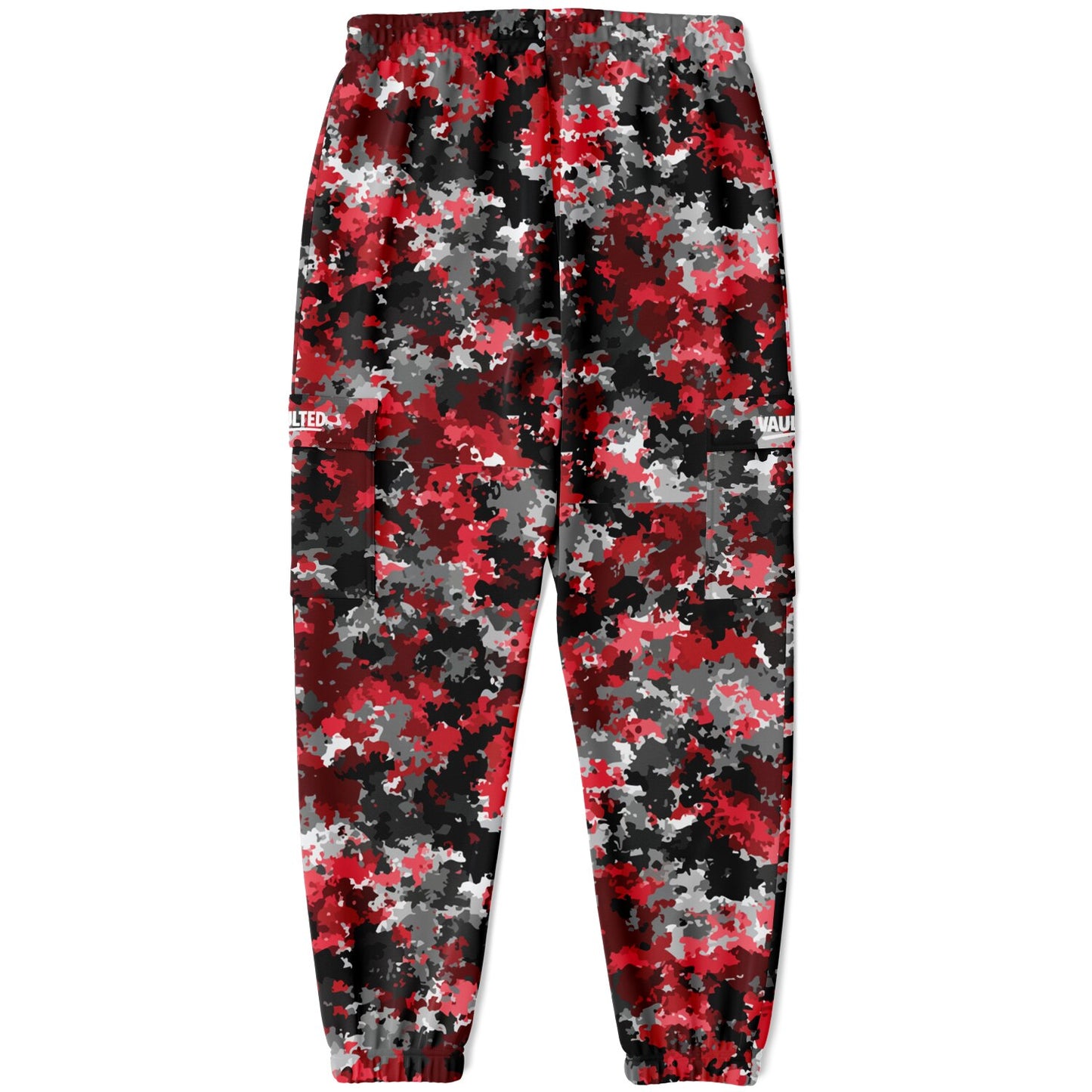 Vaulted Code Red Camo Cargo Sweatpants - AOP