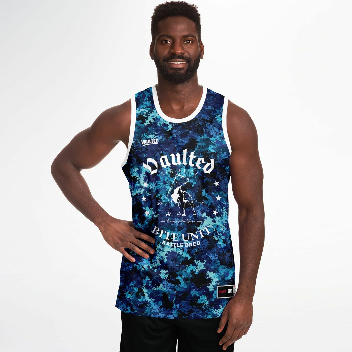 Vaulted™ Bite Unit Basketball Jersey – Bred Different