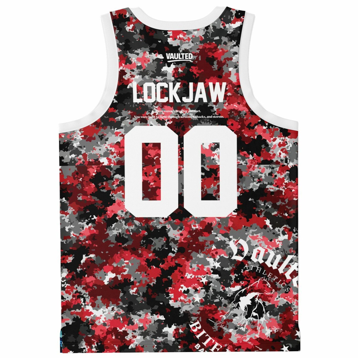 Vaulted™ Bite Unit Basketball Jersey – Bred Different