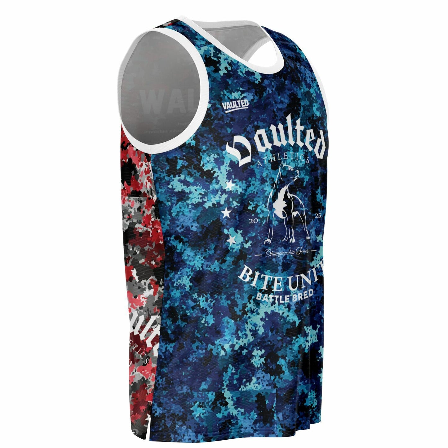 Vaulted™ Bite Unit Basketball Jersey – Bred Different