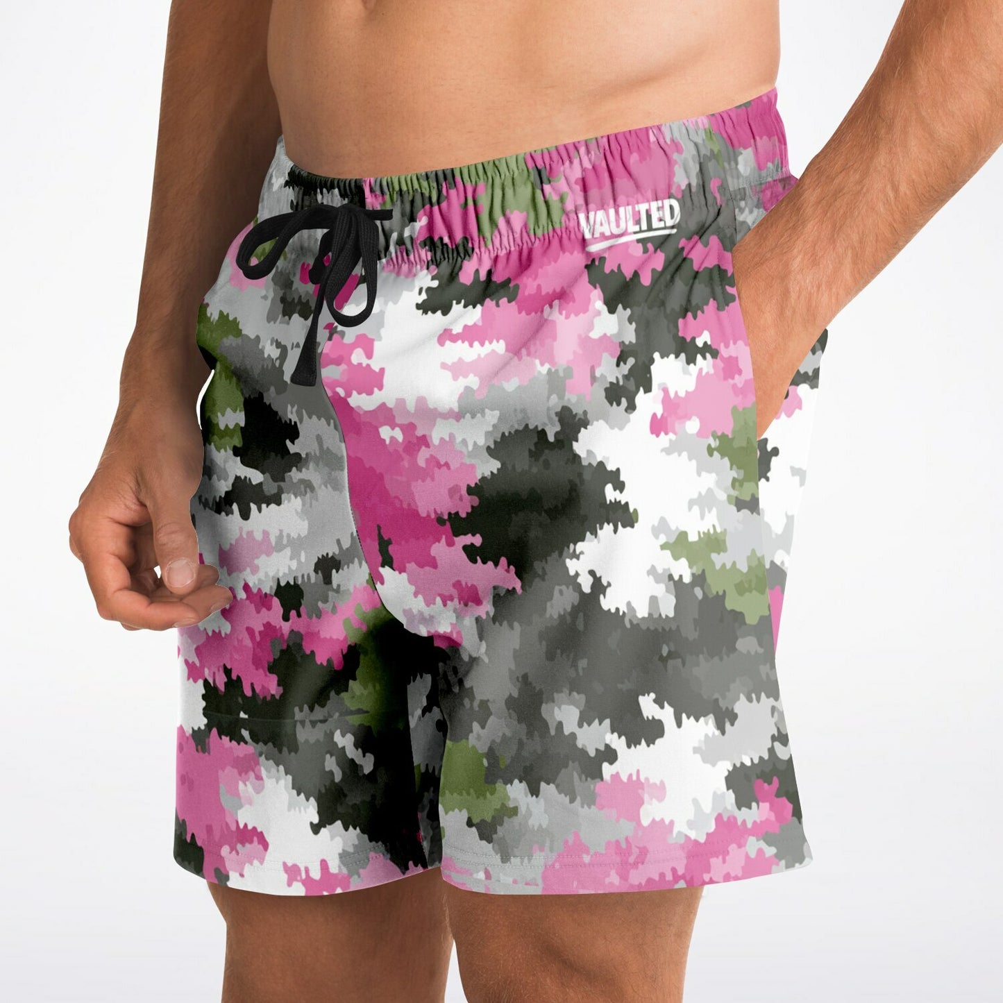 ROSE OPS CAMO Athletic Shorts - AOP