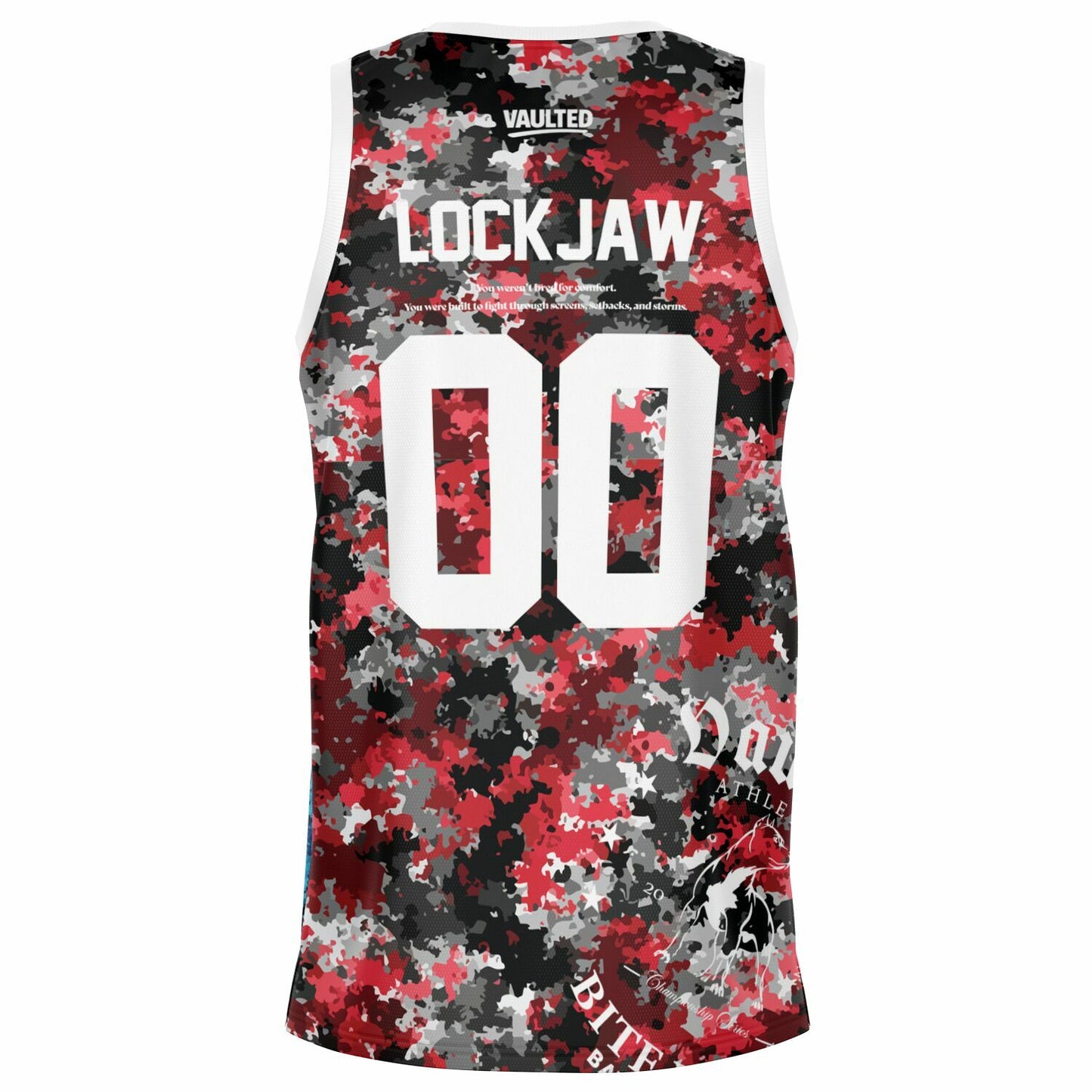 Vaulted™ Bite Unit Basketball Jersey – Bred Different