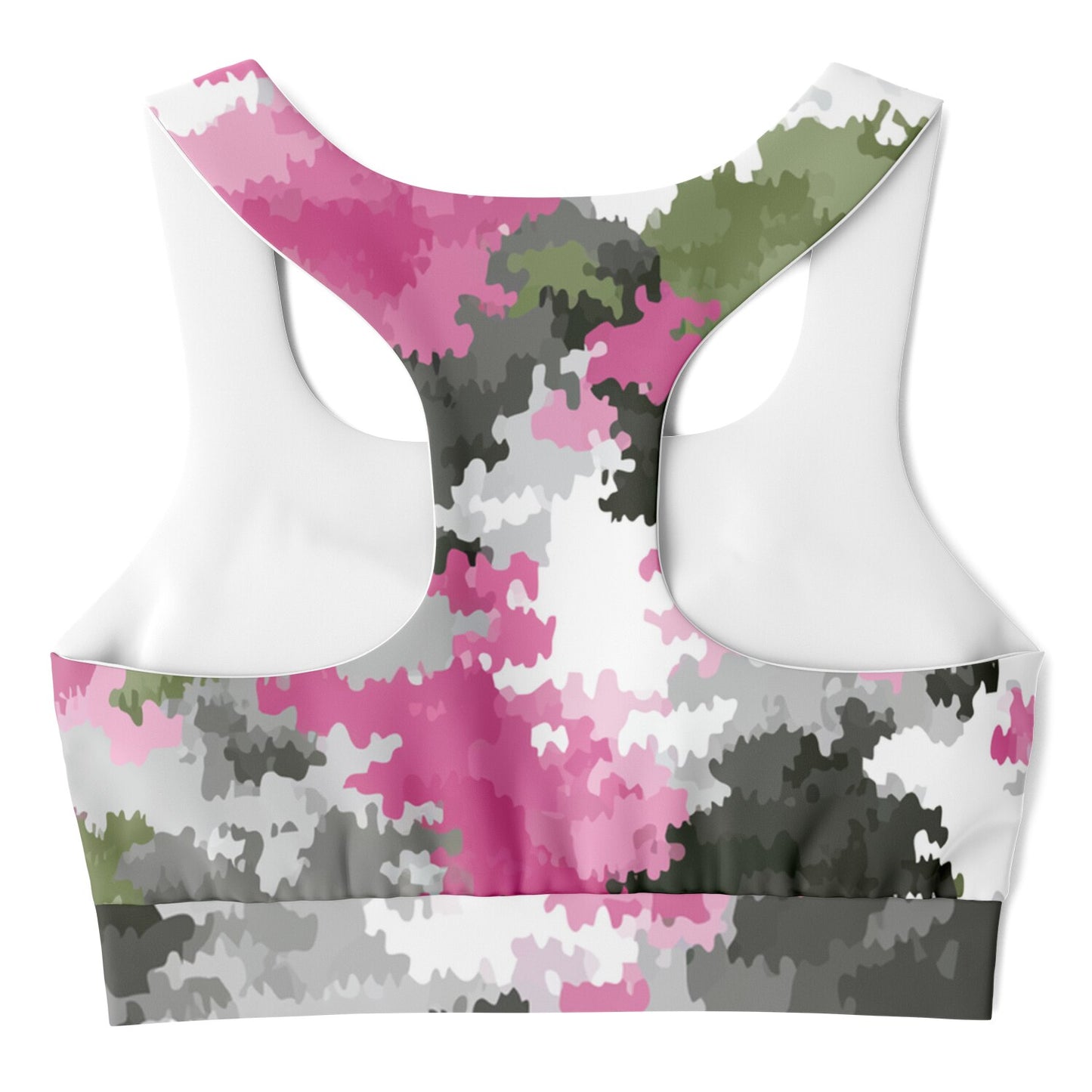 Padded Sports Bra - AOP